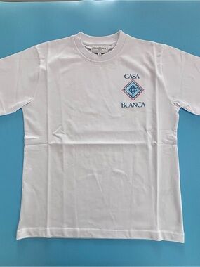 Casablanca Tennis Club Casa Blanca Graphic T-Shirt – White – Size Small